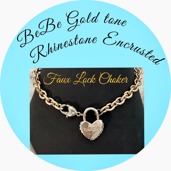 Bundle of - 3 Choker Necklaces and a Bracelet by BeBe - Picture 10 of 12